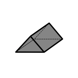 Ceramic abrasive chips TRIANGLE Grey – Deburring/Grinding