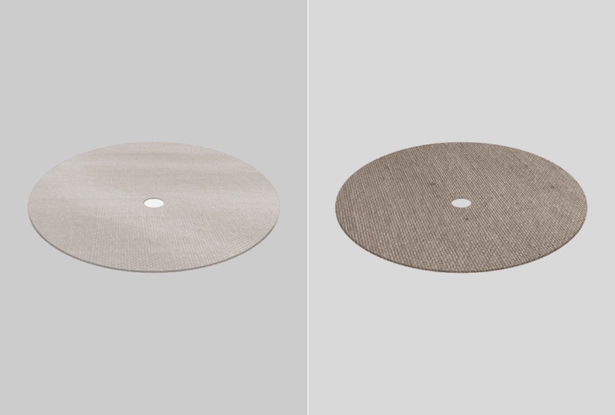 Cotton wheels for hand polishing