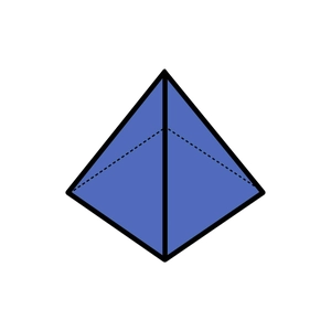 Plastic abrasive chips – PYRAMID Blue
