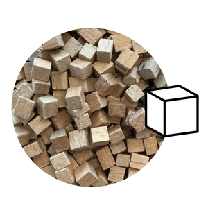 Wood media for tumbling C4x6