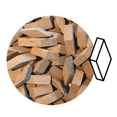 Wood media for tumbling FR67